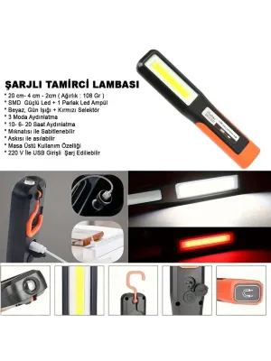 Şarjlı Tamirci Lambası  Wt-297