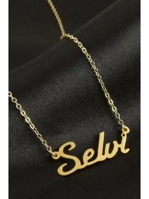 Selvi isimli kolye (Kişiye Özel)