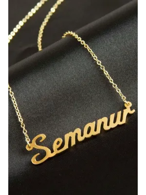 Semanur isimli kolye (Kişiye Özel)