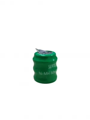Sertec - 3.6v 3s1p 60 Mah 2 Pin Nı-mh Buton Pil