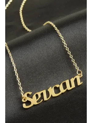 Sevcan isimli kolye (Kişiye Özel)