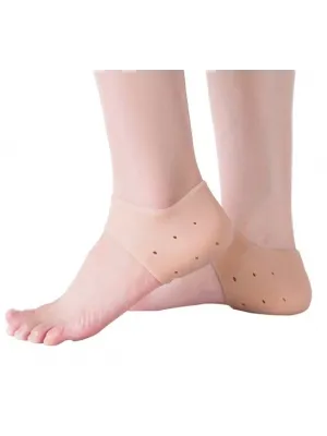 Silikon Topuk Çorabı Ten Rengi