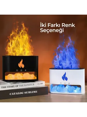 Simülasyon Şömine Buhar Makinesi