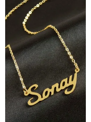 Sonay isimli kolye (Kişiye Özel)