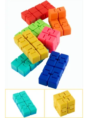 Sonsuz Küp 3D Baskılı Fidget İnfinty Aparatı
