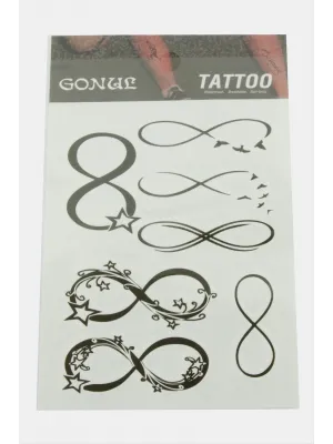 Sonsuzluk Tattoo Dövme Sticker