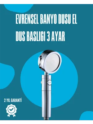 Su Tasarruflu Ve Kolay Kurulumlu El Duş Başlığı – Yüksek Performans