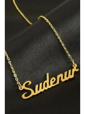 Sudenur İsimli Kolye (Kişiye Özel)