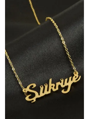 Şükriye isimli kolye (Kişiye Özel)