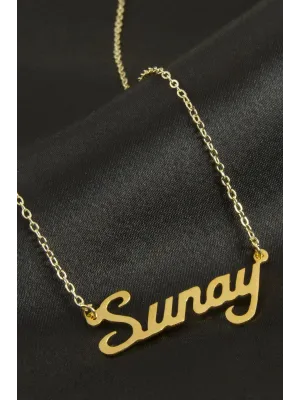 Sunay isimli kolye (Kişiye Özel)