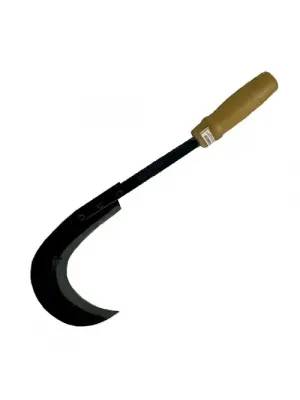 Sürmene Kırmızı Plastik Saplı Orak 43 Cm - Buğday Hasadı