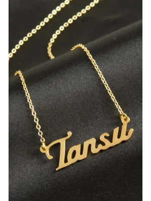 Tansu isimli kolye (Kişiye Özel)