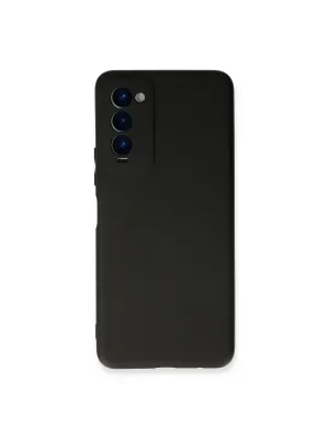 Tecno Camon 18 Kılıf First Silikon - Siyah