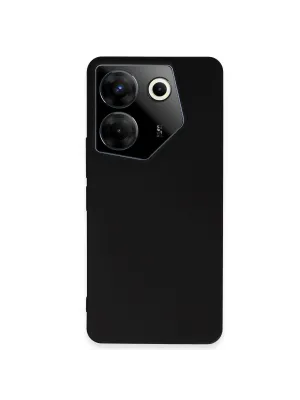 Tecno Camon 20 Pro 5g Kılıf First Silikon - Siyah