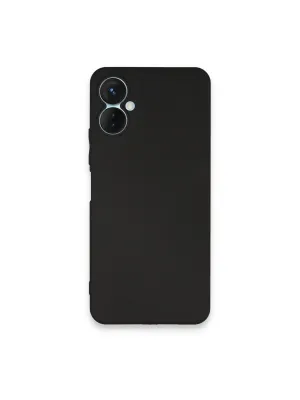 Tecno Spark 9 Pro Kılıf First Silikon - Siyah