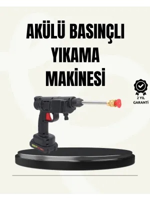Tek Bataryalı 48v Şarjlı Basınçlı Yıkama Makinesi