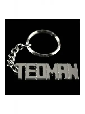 Teoman İsimli Anahtarlık