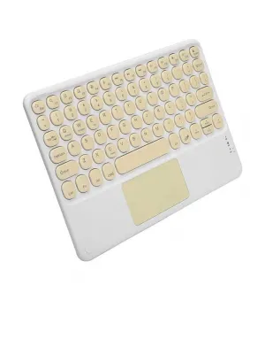 Touchpad Uyumlu Bluetooth Klavye Slim Kablosuz Wifi Q Klavye