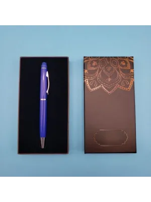 Touchpen Mavi Kalem Kutulu