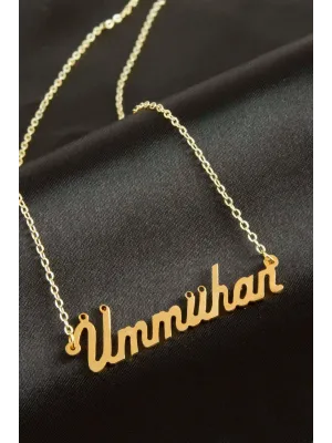 Ümmühan isimli kolye (Kişiye Özel)