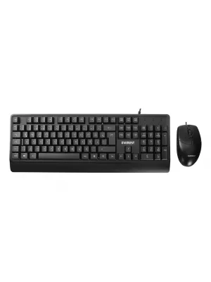 Usb Kablolu Klavye - Mouse Set Q Klavye 3d - 1200dpı Mouse