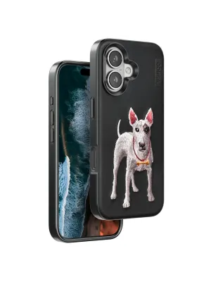 Venco Apple İphone 16 Perma Desenli Kapak - Siyah
