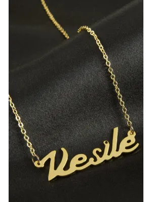 Vesile isimli kolye (Kişiye Özel)