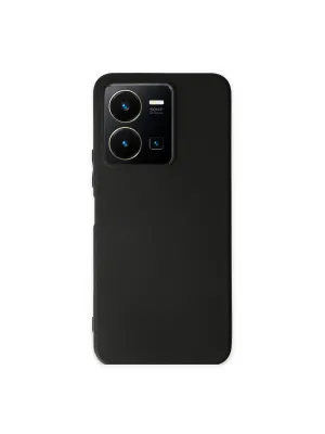 Vivo Y35 Kılıf First Silikon - Siyah