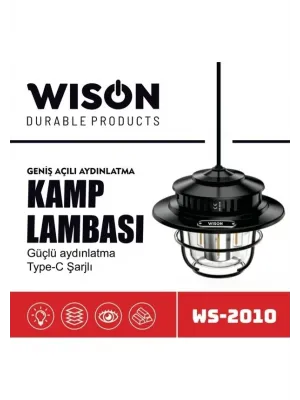 Wison Ws-2010 Geniş Açılı Aydınlatma Kamp Lambası
