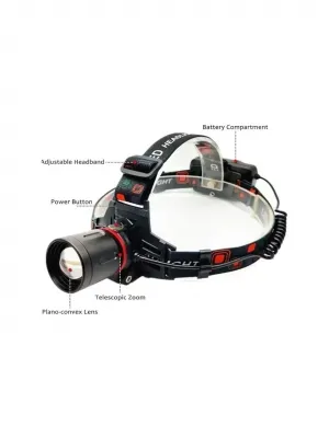 Ws-2080 Profesyonel Kafa Lambası 3000 Lümen 40 Watt