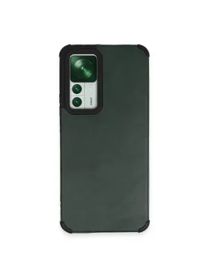 Xiaomi Mi 12t Kılıf Loop Deri Silikon - Yeşil