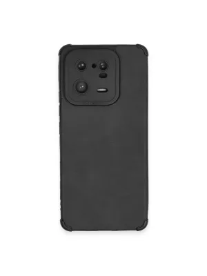 Xiaomi Mi 13 Pro Kılıf Loop Deri Silikon - Siyah