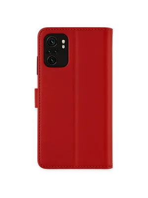 Xiaomi Mi Note 10 Trend S Plus Kapaklı Kılıf - Kırmızı