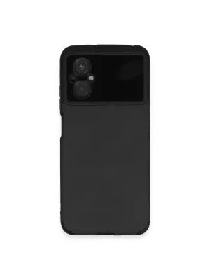 Xiaomi Poco M5 Kılıf Loop Deri Silikon - Siyah