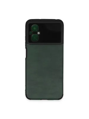 Xiaomi Poco M5 Kılıf Loop Deri Silikon - Yeşil