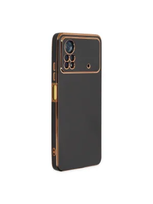 Xiaomi Poco X4 Pro 5g Kılıf Volet Silikon - Siyah