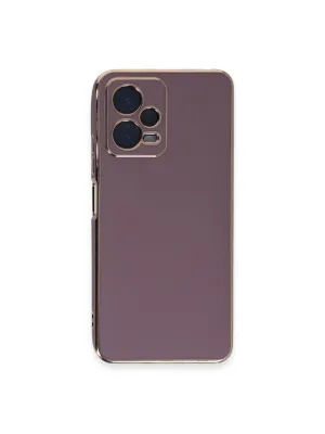 Xiaomi Poco X5 5g Kılıf Volet Silikon - Mor
