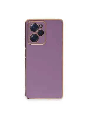 Xiaomi Poco X5 Pro 5g Kılıf Volet Silikon - Mor
