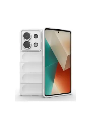 Xiaomi Poco X6 Kılıf Optimum Silikon - Krem