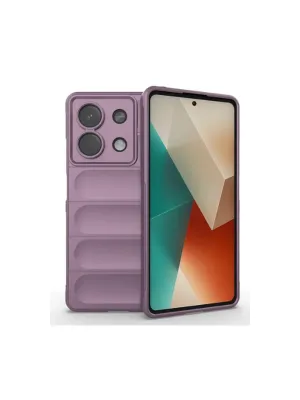 Xiaomi Poco X6 Kılıf Optimum Silikon - Mor