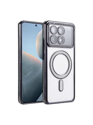 Xiaomi Poco X6 Pro Joke Simli Magneticsafe Kılıf - Siyah