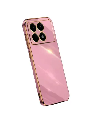 Xiaomi Poco X6 Pro Kılıf Volet Silikon - Mor
