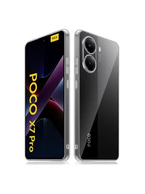 Xiaomi Poco X7 Pro Kılıf Lüx Şeffaf Silikon
