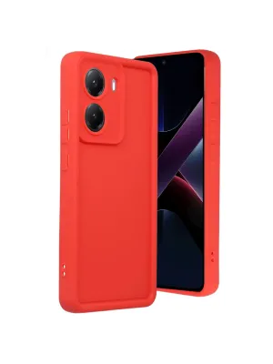 Xiaomi Poco X7 Pro Viera Silikon - Kırmızı
