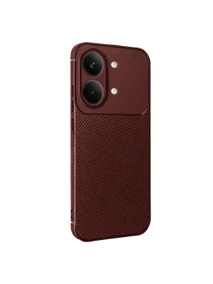 Xiaomi Poco X8 Pro Max Auto Focus Karbon Kapak - Bordo