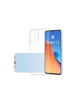 Xiaomi Redmi 12 Kılıf Lüx Şeffaf Silikon
