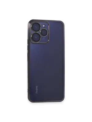 Xiaomi Redmi 12 Kılıf Razer Lensli Silikon - Mor