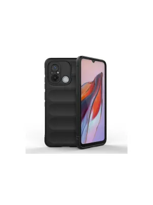 Xiaomi Redmi 12c Kılıf Optimum Silikon - Siyah