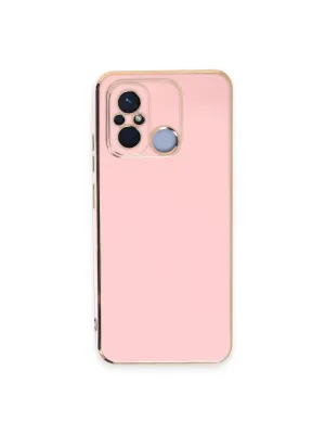 Xiaomi Redmi 12c Kılıf Volet Silikon - Pembe