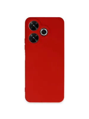 Xiaomi Redmi 13 4g Kılıf First Silikon - Kırmızı